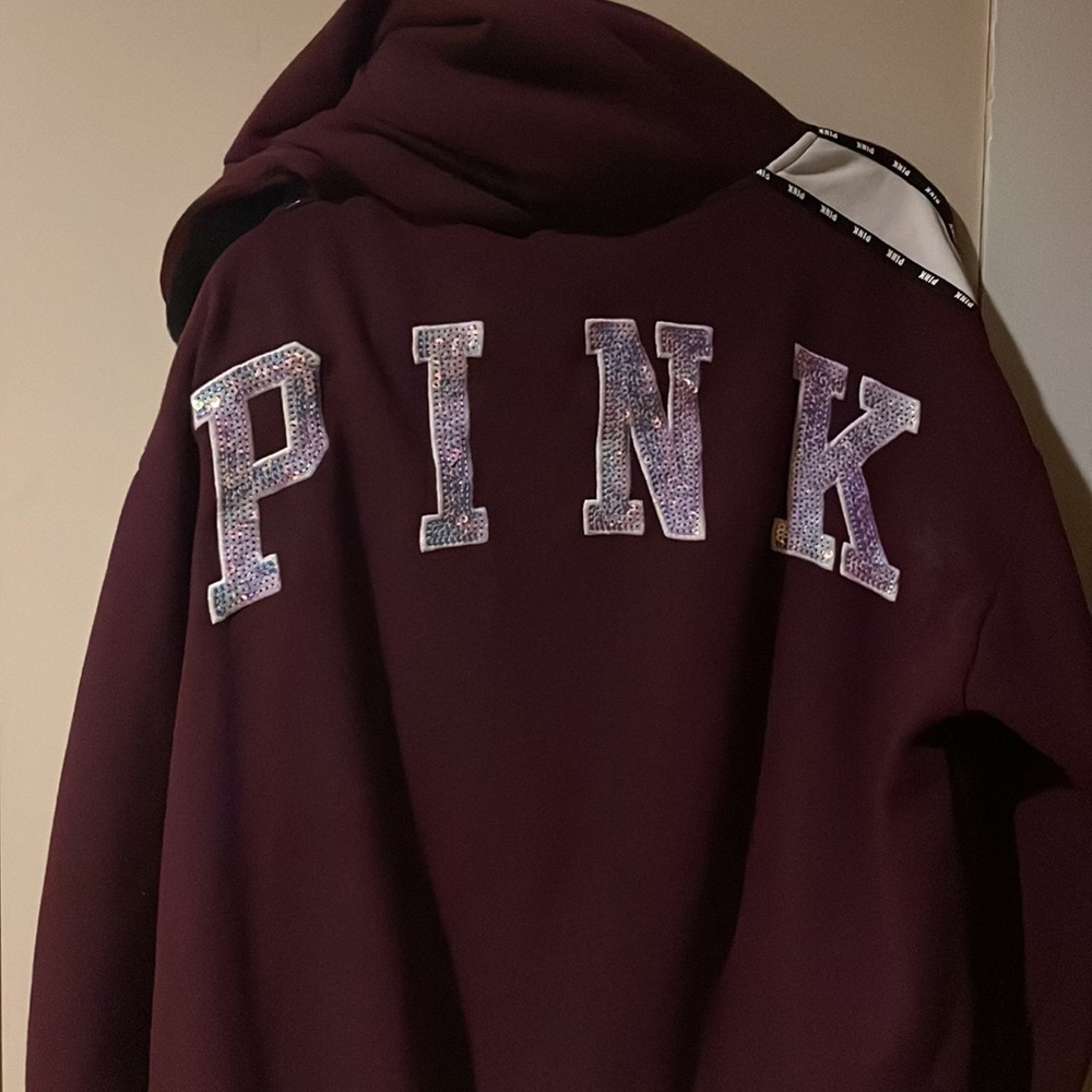 VS PINK zippered hoodie
